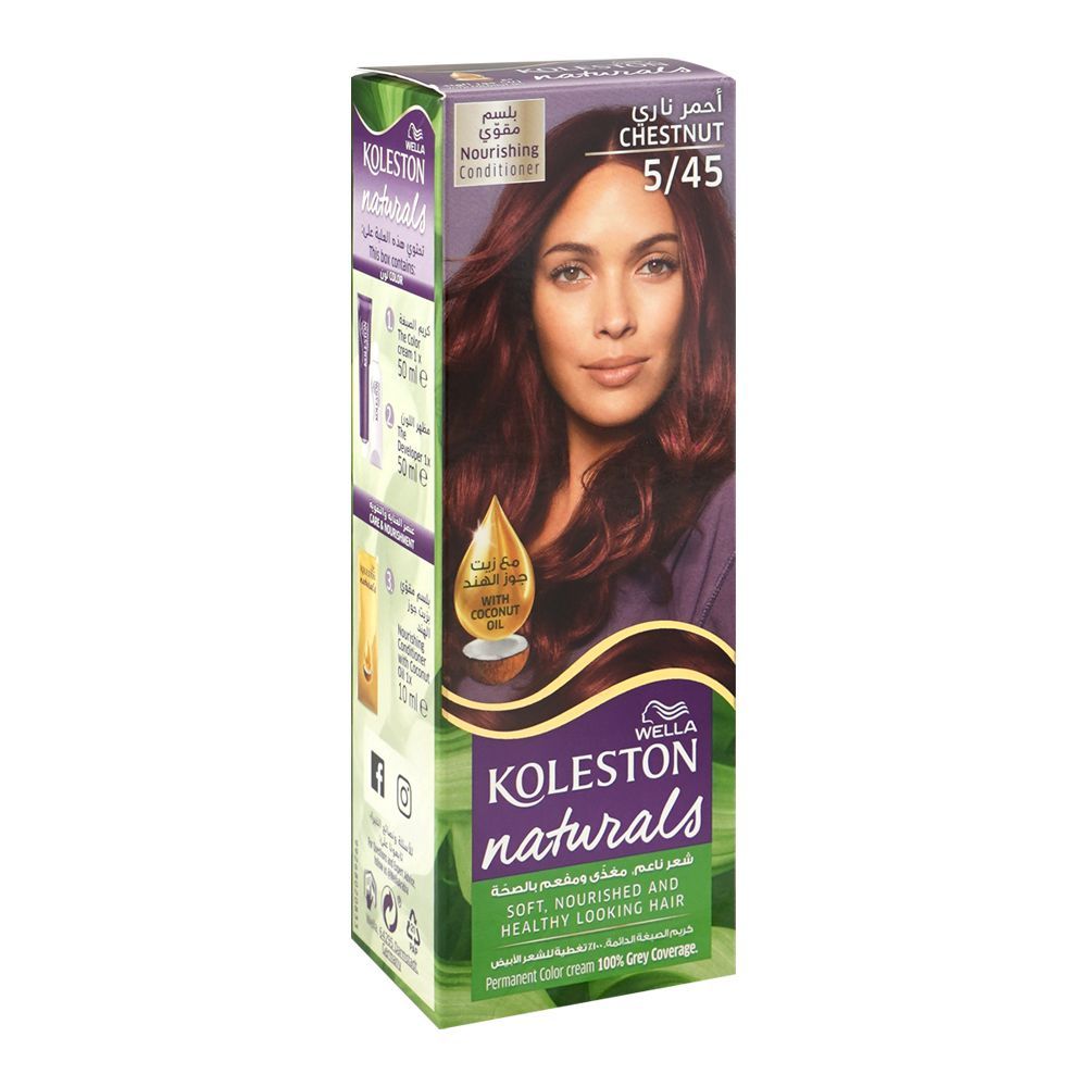 Wella Koleston Naturals Hair Color, 5/45 Chestnut - Main Image