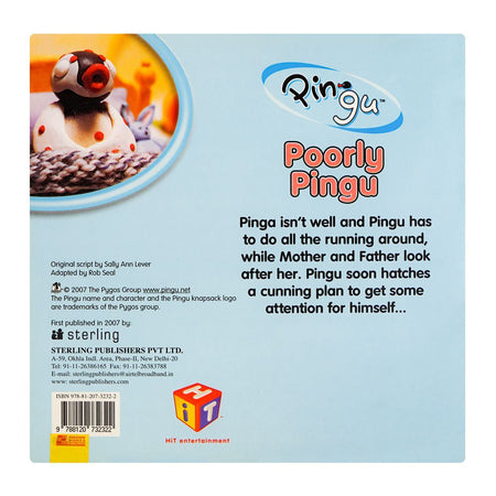 Sterling Publishers Pingu Poorly Pingu Book - Image 2