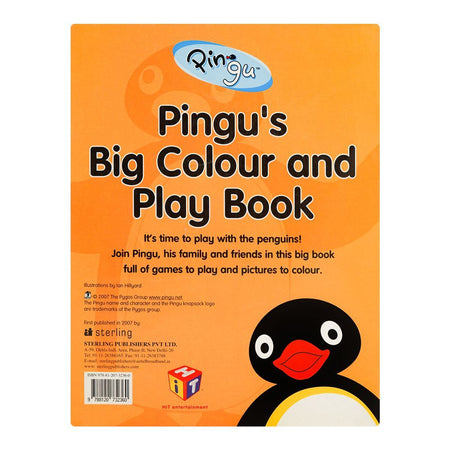 Sterling Publishers Pingu Pingu's Big Colour & Play Book - Image 2