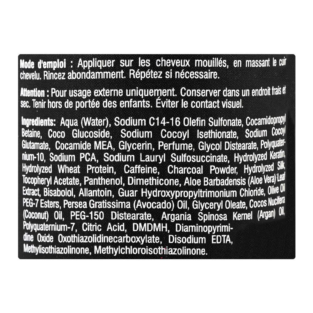 Cosmo Activated Charcoal Detox And Revitalize Shampoo, Vitamin E + Aloe Vera, Paraben Free, For Thick & Strong Hair, 480ml - Image 3