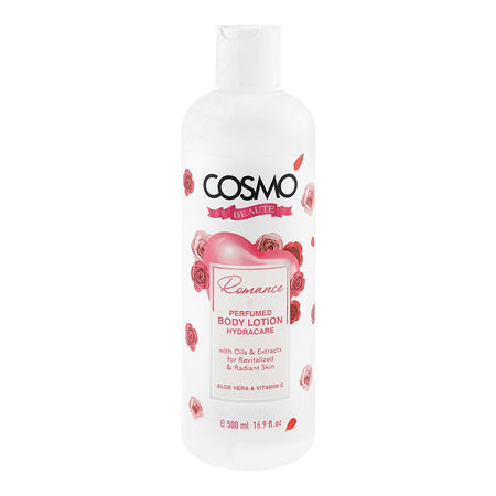Cosmo Beaute Romance Perfumed Body Lotion, Aloe Vera & Vitamin E, For Radiant Skin, 500ml - Main Image