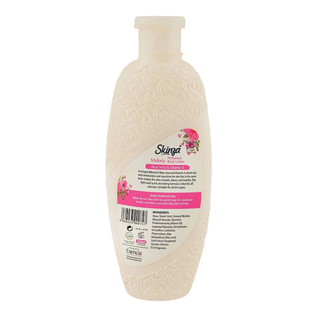 Skinza Melody Perfumed Body Lotion, Aloe Vera & Vitamin E, 220ml - Image 2