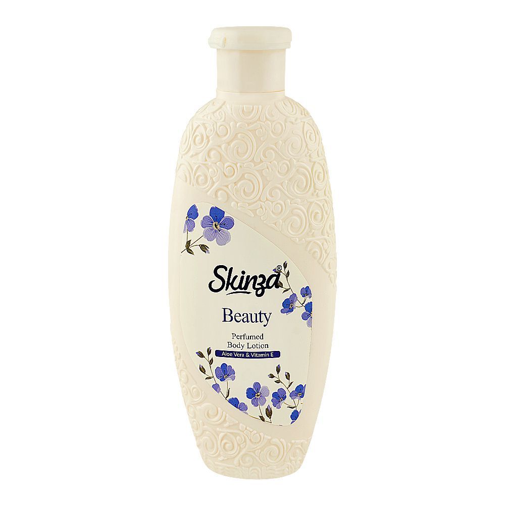 Skinza Beauty Perfumed Body Lotion, Aloe Vera & Vitamin E, 220ml - Main Image