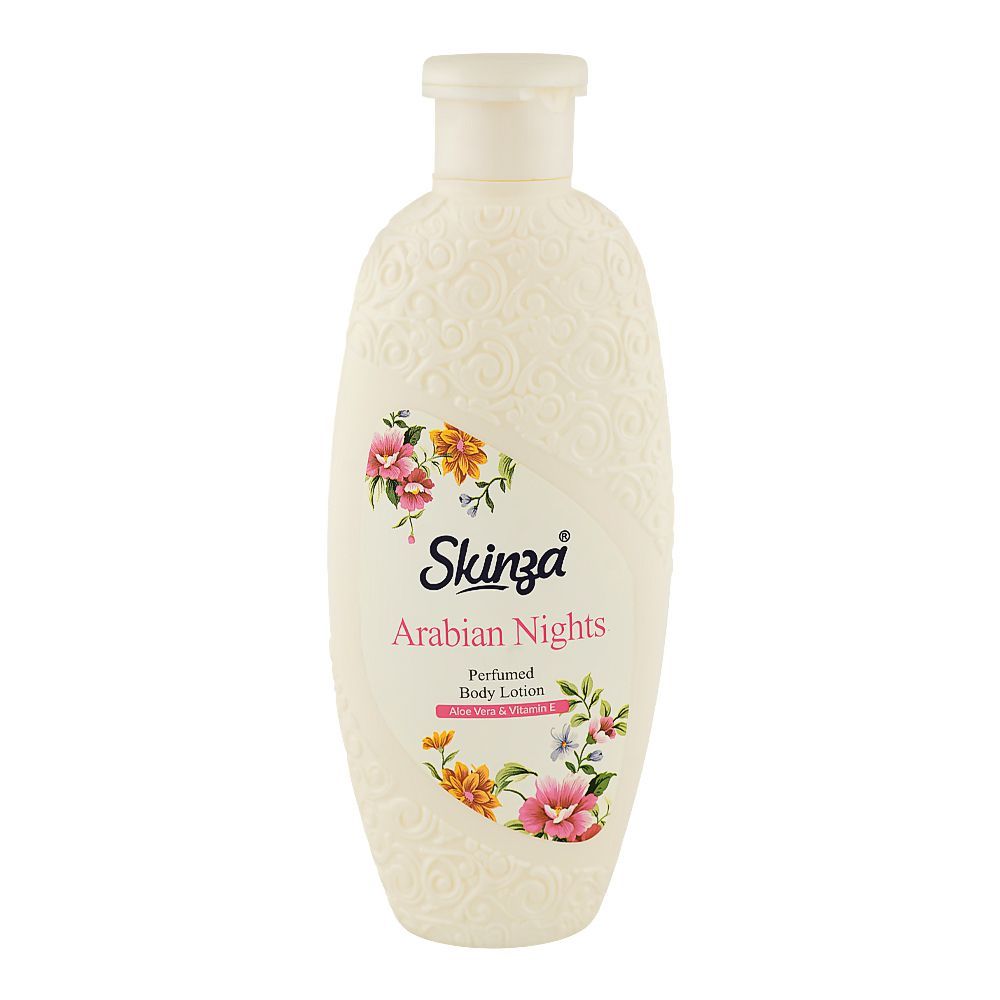 Skinza Arabian Nights Perfumed Body Lotion, Aloe Vera & Vitamin E, 220ml - Main Image