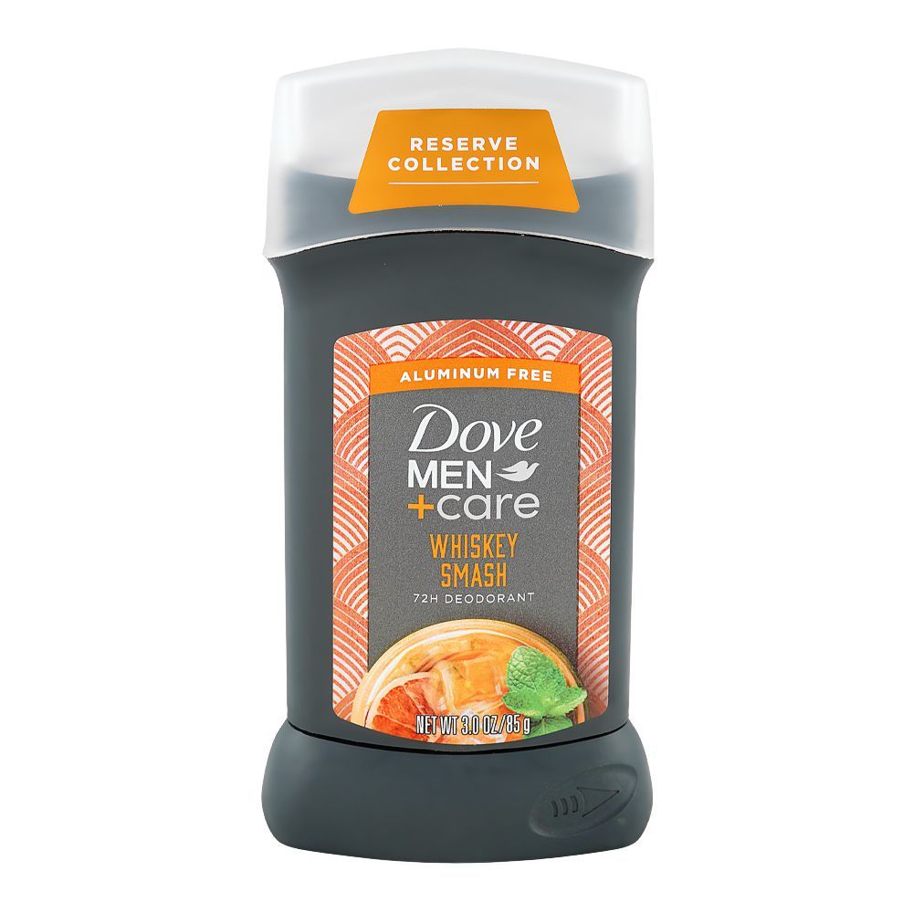 Dove Men+ Care Whisky Smash 72H Deodorant Stick, Aluminum Free, 85g - Main Image