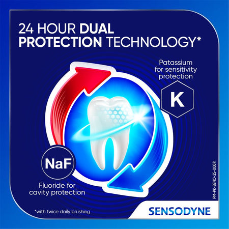 Sensodyne Cavity + Sensitivity 24H Dual Protection Toothpaste, 100g - Image 3
