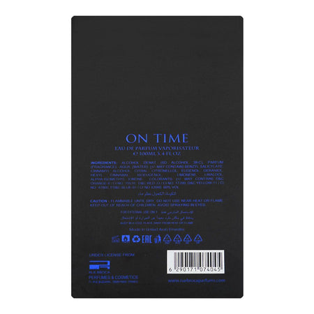 Rue Broca On Time Blue, Eau De Parfum, For Men, 100ml - Image 3