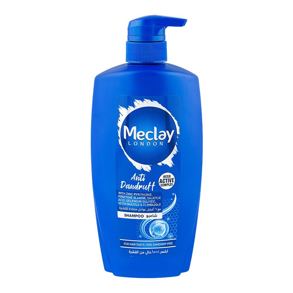 Meclay London Anti Dandruff Hexa Active Complex Shampoo, 660ml - Main Image
