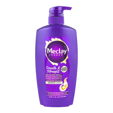 Meclay London Collagen Keratin Elastin Smooth & Straight Shampoo, For Frizzy Hair, 660ml - Main Image