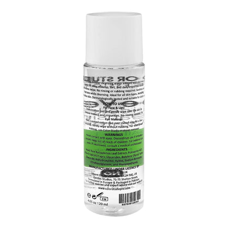 Color Studio Aloe Vera All-In-1 Micellar Cleansing Water, Alcohol, Oil & Fragrance Free, For All Types Of Skin, 120ml - Image 2