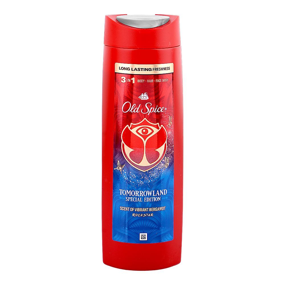 Old Spice Tomottowland Special Edition 3-In-1 Body-Hair-Face Wash, Citric Acid, 400ml - Main Image