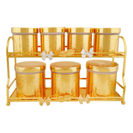 More & More Jar Set, Golden, BA-23, 7-Pack - Image 2