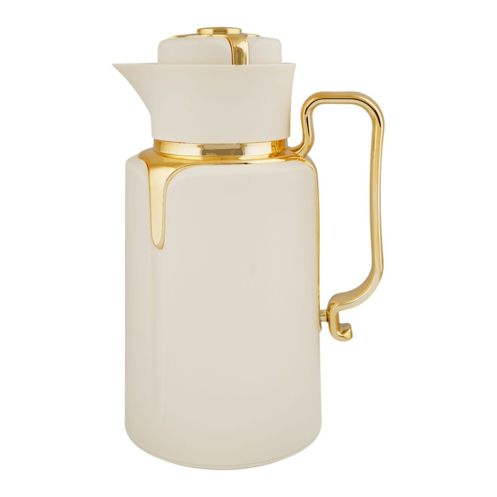 More & More Thermos, White, 1 Liter, YM-01 - Main Image