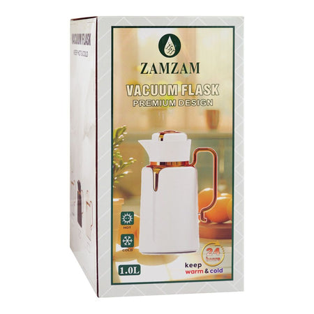 More & More Thermos, White, 1 Liter, YM-01 - Image 4