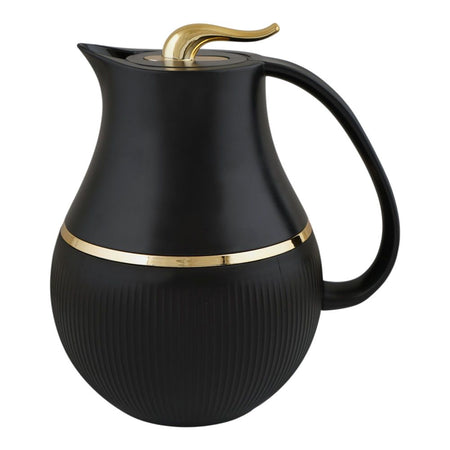 More & More Thermos, Black, 1 Liter, YM-04 - Main Image