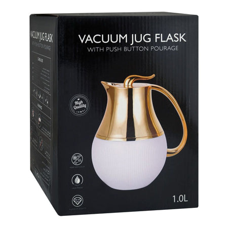More & More Thermos, White, 1 Liter, YM-04 - Image 4