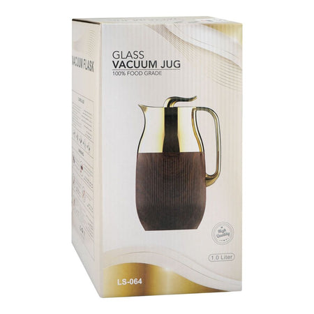 More & More Thermos, Wood, 1 Liter, YM-09 - Image 4