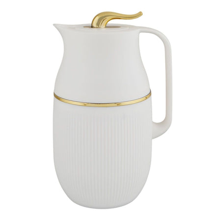 More & More Thermos, White, 1 Liter, YM-12 - Main Image