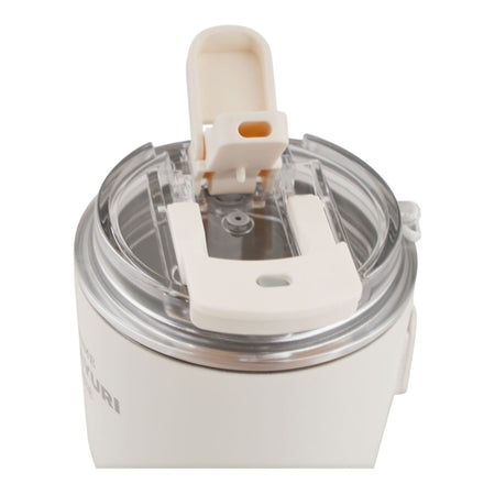 More & More Stainless Steel Coffee Mug, White, 360ml, ZF-026 - Image 3