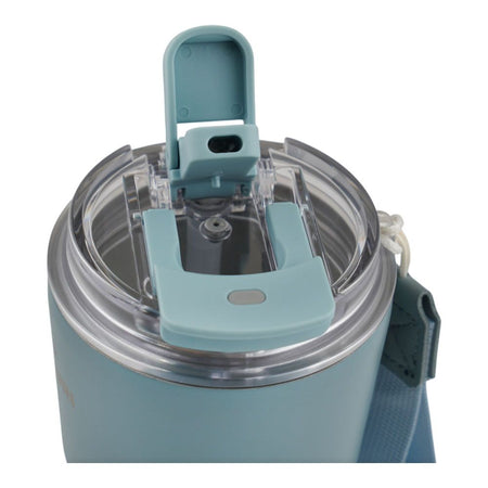 More & More Stainless Steel Coffee Mug, Blue, 360ml, ZF-026 - Image 3