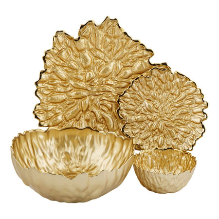 More & More Cake & Fruit Set, Golden, CF-04, 4-Pack - Main Image