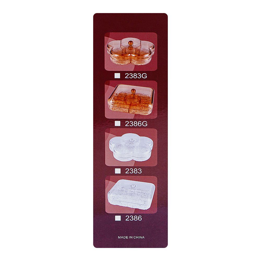 More & More Golden Line Dry Fruit Dish, Large, 244 - Image 4