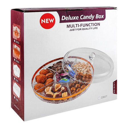 More & More Golden Line Dry Fruit Dish, Large, 246 - Image 3