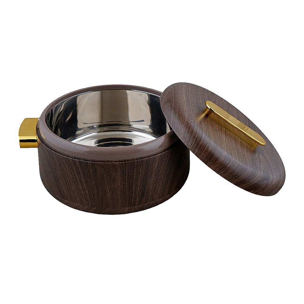 More & More Marble Hotpot Set, Dark Wood, E89135T, 1 + 2 + 3.5 Liters, 3-Pack - Image 2