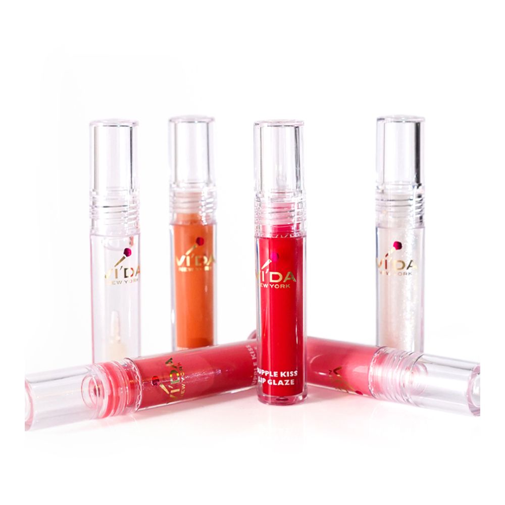Vi'da New York Supple Kiss Lip Glaze, 853 Apricot Light, 3.5ml - Image 3