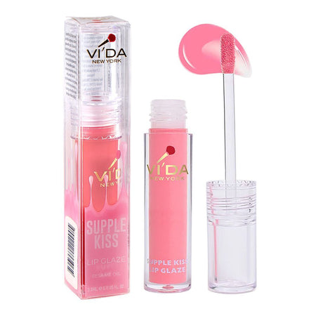 Vi'da New York Supple Kiss Lip Glaze, 805 Bubble Gum, 3.5ml - Image 4