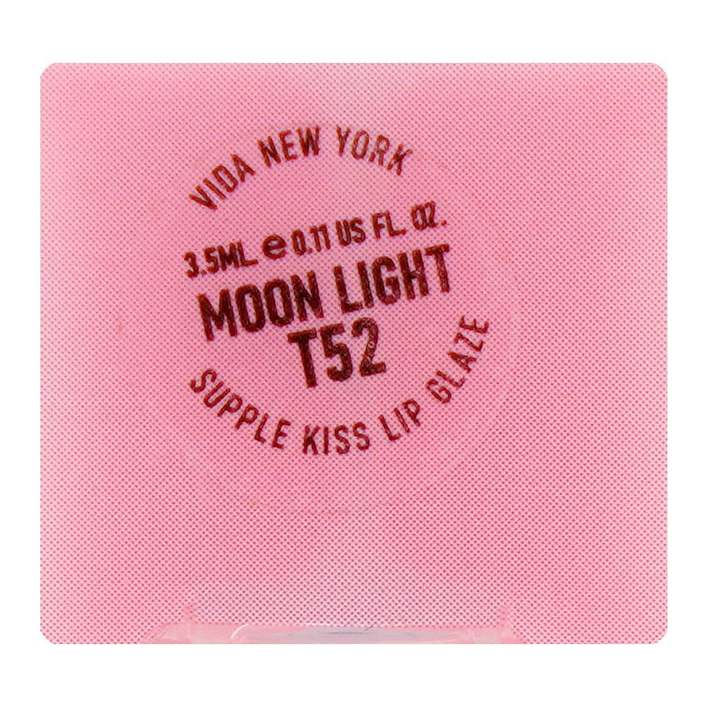 Vi'da New York Supple Kiss Lip Glaze, T52 Moon light, 3.5ml - Image 3