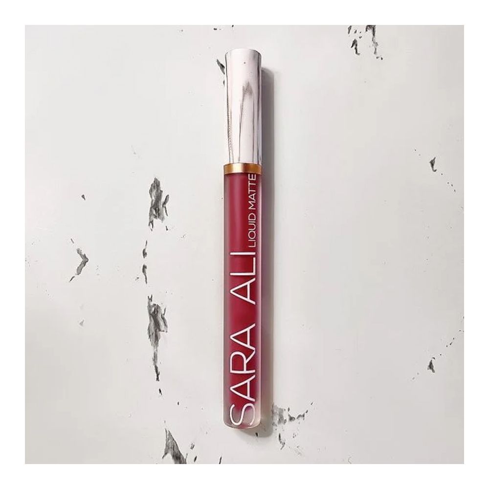 Sara Ali Liquid Matte Lip Colour, Aquarius, 3ml - Main Image