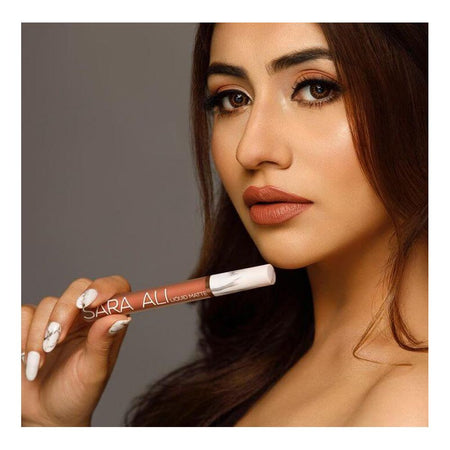 Sara Ali Liquid Matte Lip Colour, Taurus, 3ml - Image 2