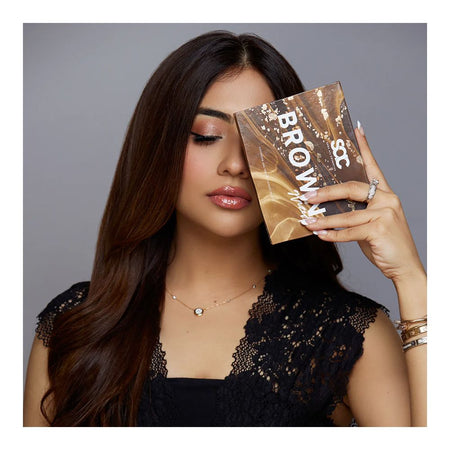 Sara Ali Brown Glazed Eyeshadow And Pressed Pigment Palette, 12-Pack - Image 2