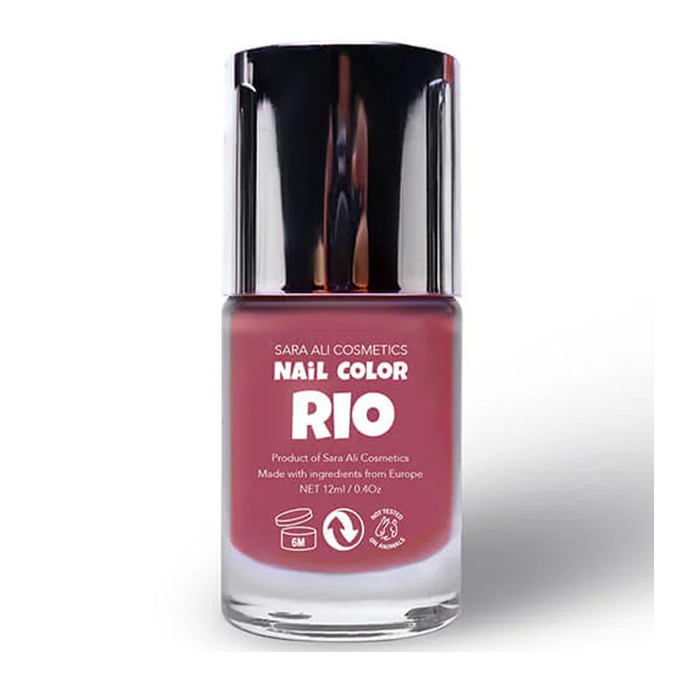 Sara Ali Nail Colour Long Wear Lacquer, Rio, 12ml - Main Image