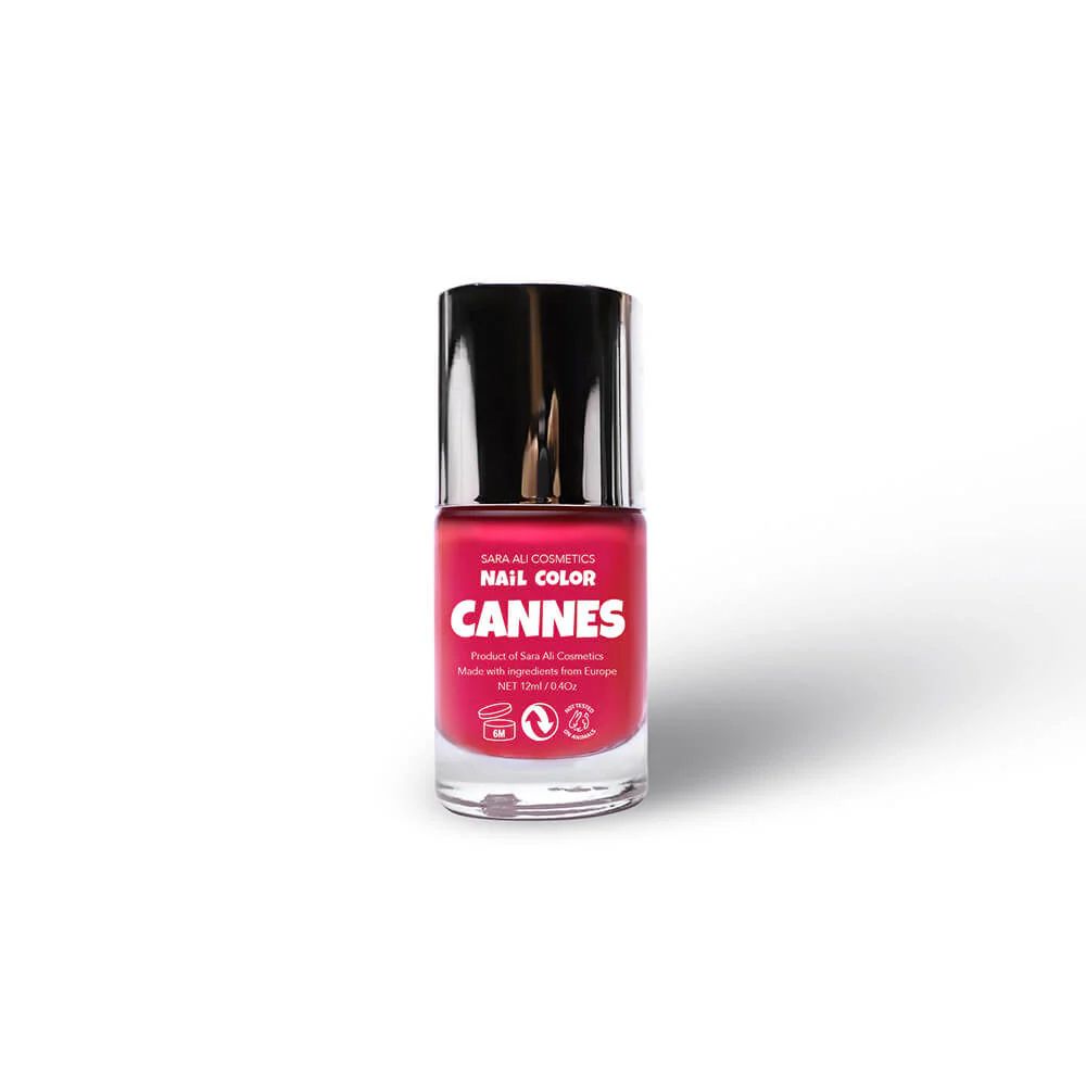 Sara Ali Nail Colour Long Wear Lacquer, Cannes, 12ml - Main Image