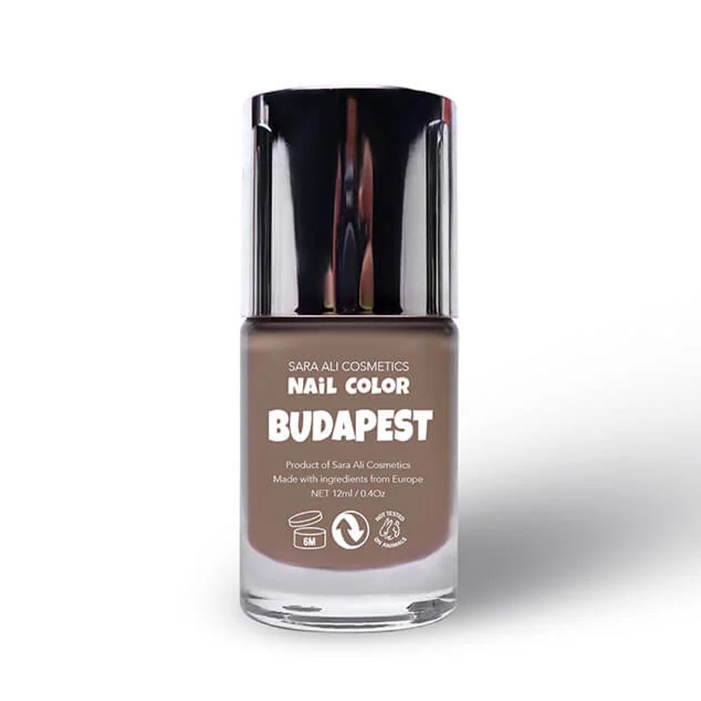Sara Ali Nail Colour Long Wear Lacquer, Budapest, 12ml - Main Image