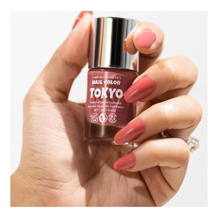 Sara Ali Nail Colour Long Wear Lacquer, Tokyo, 12ml - Image 2