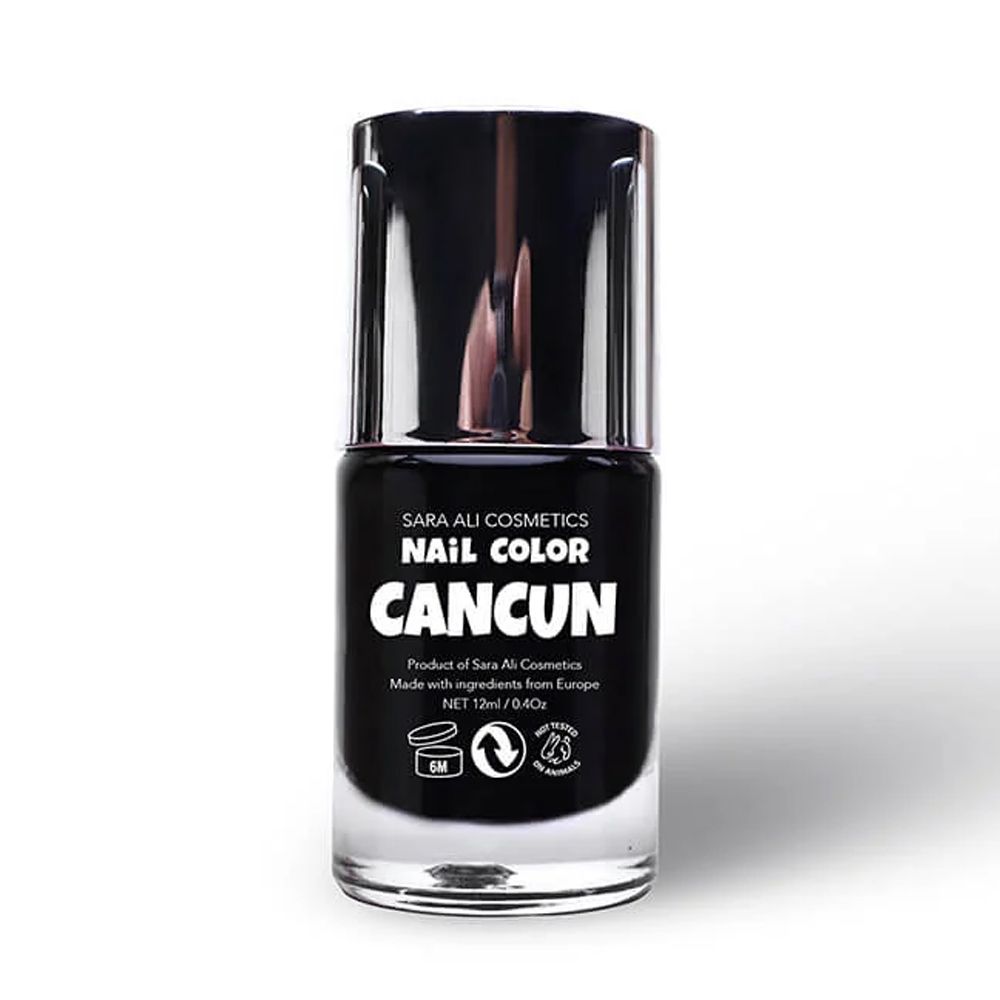 Sara Ali Nail Colour Long Wear Lacquer, Cancun, 12ml - Main Image