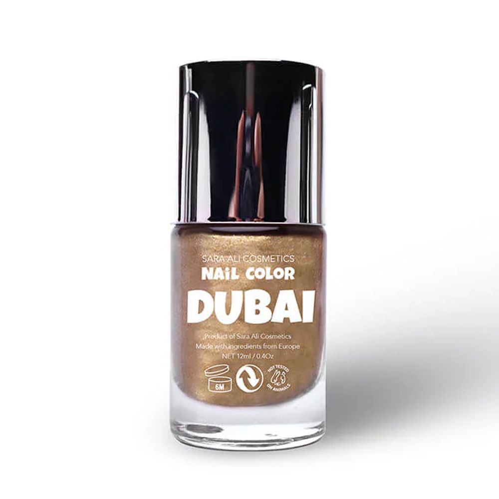 Sara Ali Nail Colour Long Wear Lacquer, Dubai, 12ml - Main Image