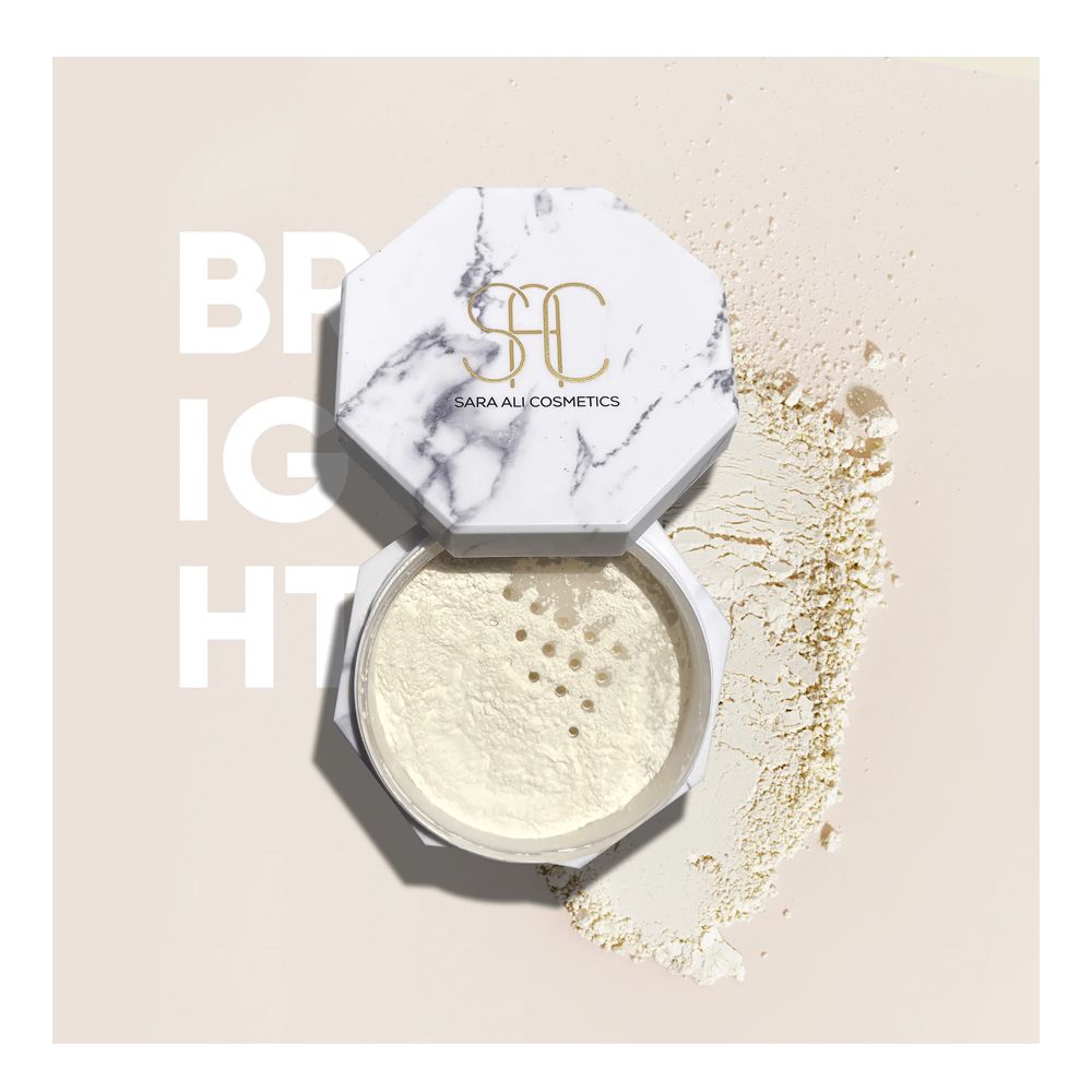 Sara Ali Ultra Fine HD Setting Powder, Bright, 20g - Main Image