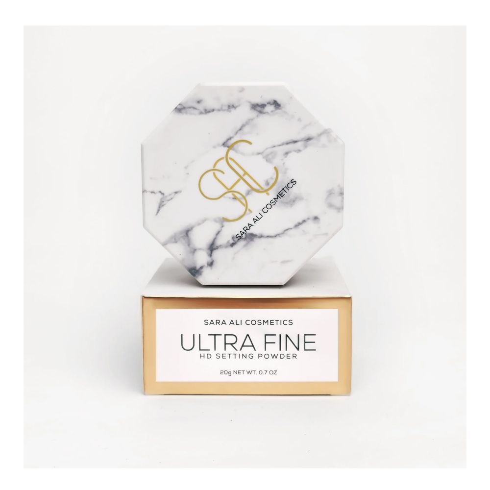 Sara Ali Ultra Fine HD Setting Powder, Bright, 20g - Image 2