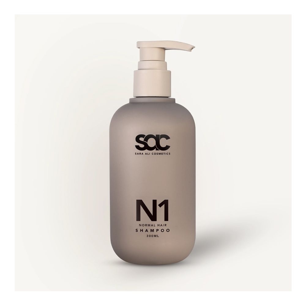 Sara Ali N1 Normal Hair Shampoo, Sodium Chloride, Benzoic Acid, For Normal Hair, 300ml - Main Image