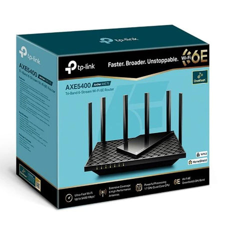 TP-Link AX5400 Tri-Band Wi-Fi 6E Router, 5400 Mbps, 6 X Antennas, Archer AXE75 - Image 4