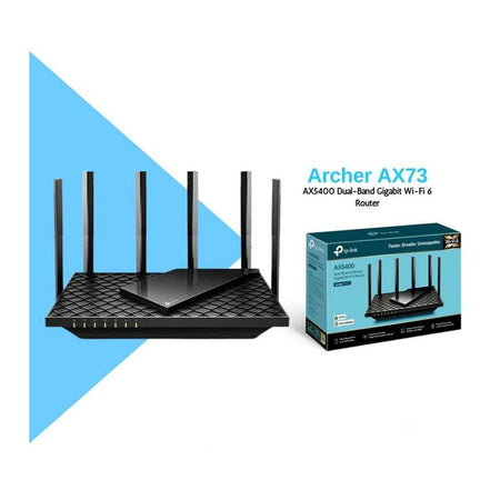 TP-Link AX5400 Dual-Band Wi-Fi 6 Router, 5400 Mbps, 6 X Antennas, Archer AX73 - Image 4