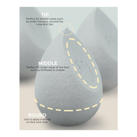 Sanober Yasir Beauty Blender, Latex Free, Blend Pro - Image 2