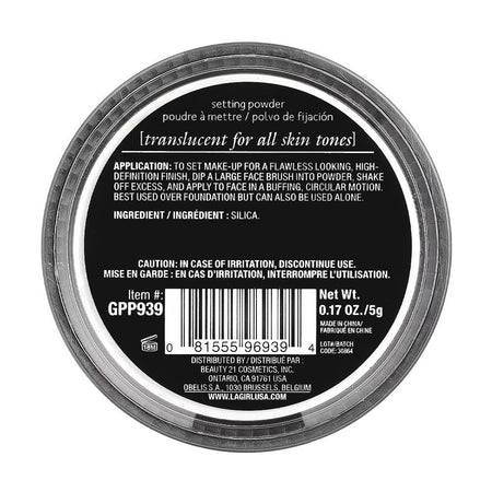 L.A. Girl Pro Powder HD High Definition Setting Powder, GPPP939, 5g - Image 3