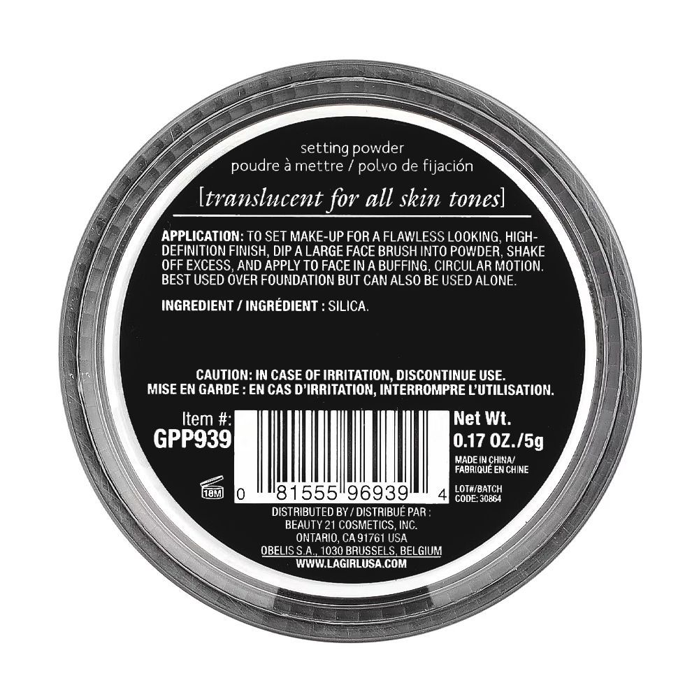 L.A. Girl Pro Powder HD High Definition Setting Powder, GPPP939, 5g - Image 3