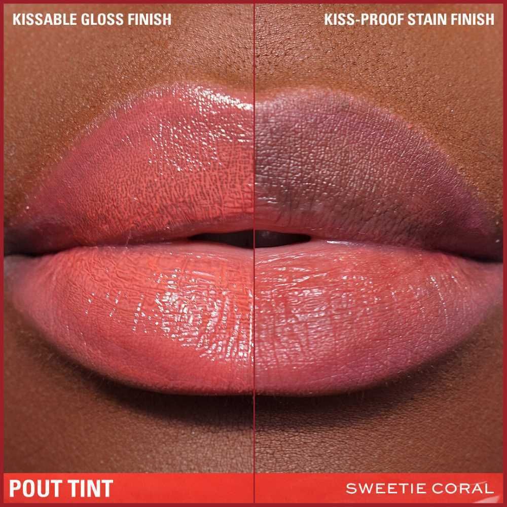 Makeup Revolution Pout Tint, Sweetie Coral, 3ml - Image 5