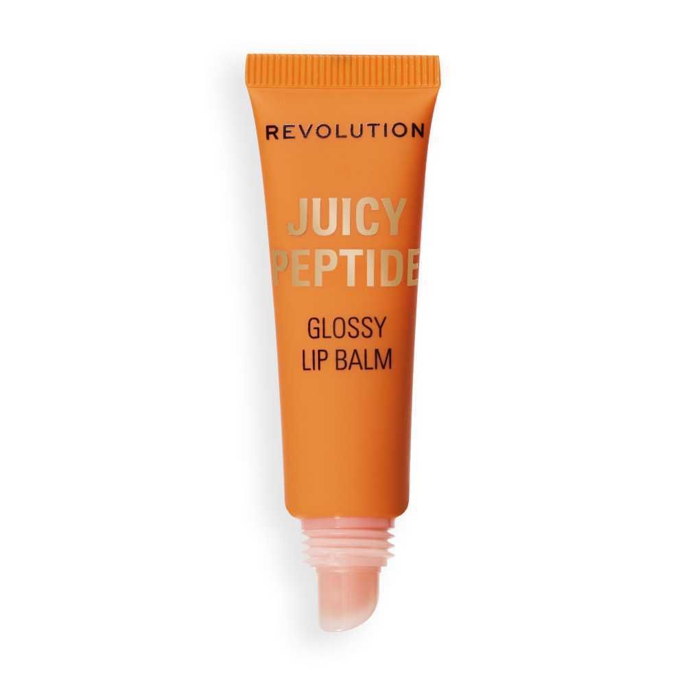 Makeup Revolution Juicy Peptide Lip Balm, Peach Bellini Orange, 8ml - Image 8